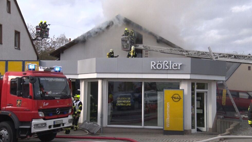 Der Dachstuhl brannte komplett aus. © Bernd März