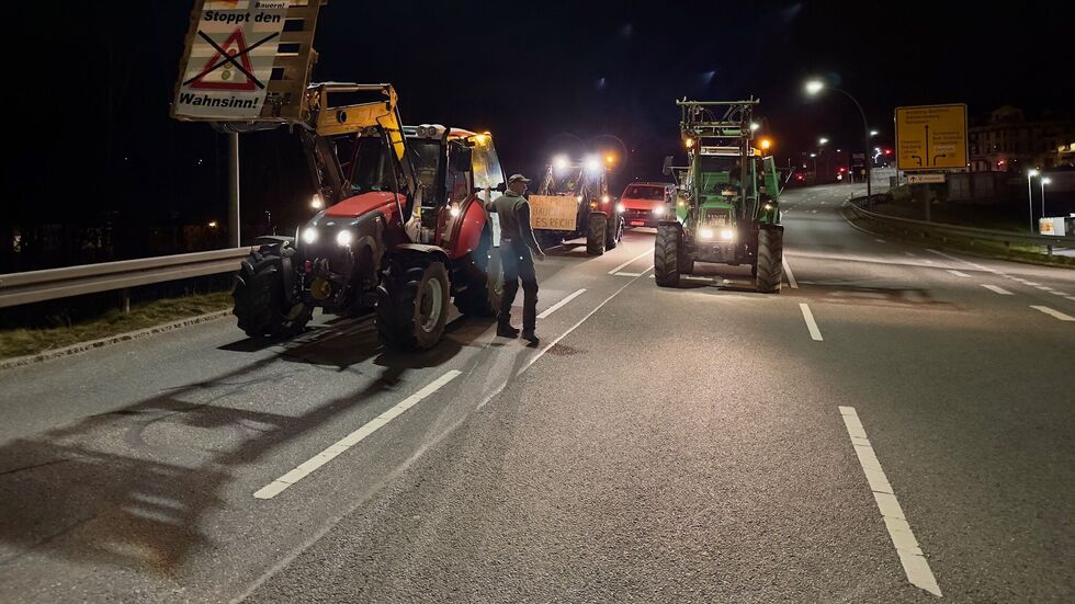 An der B 101. An der B 101.