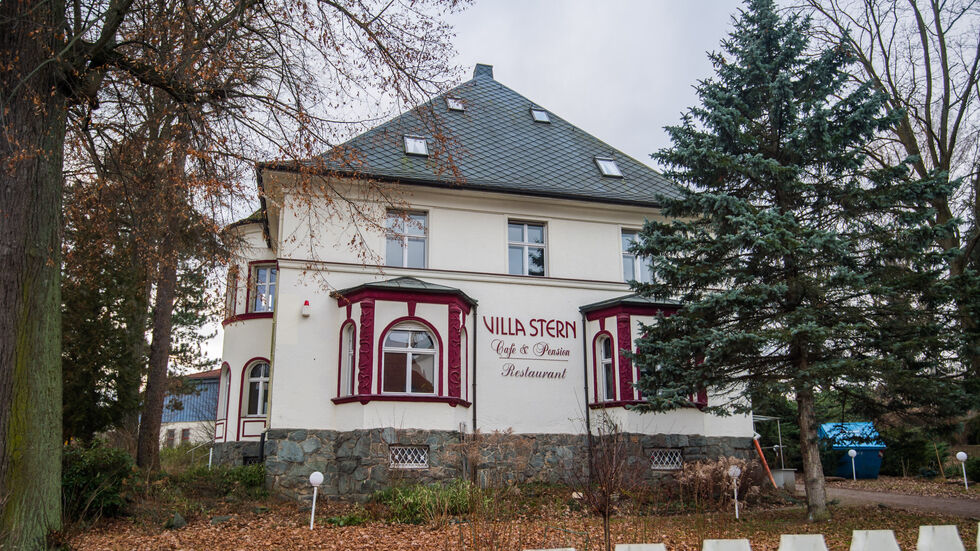 Die Villa Stern in Neukirchen/Erzgebirge.