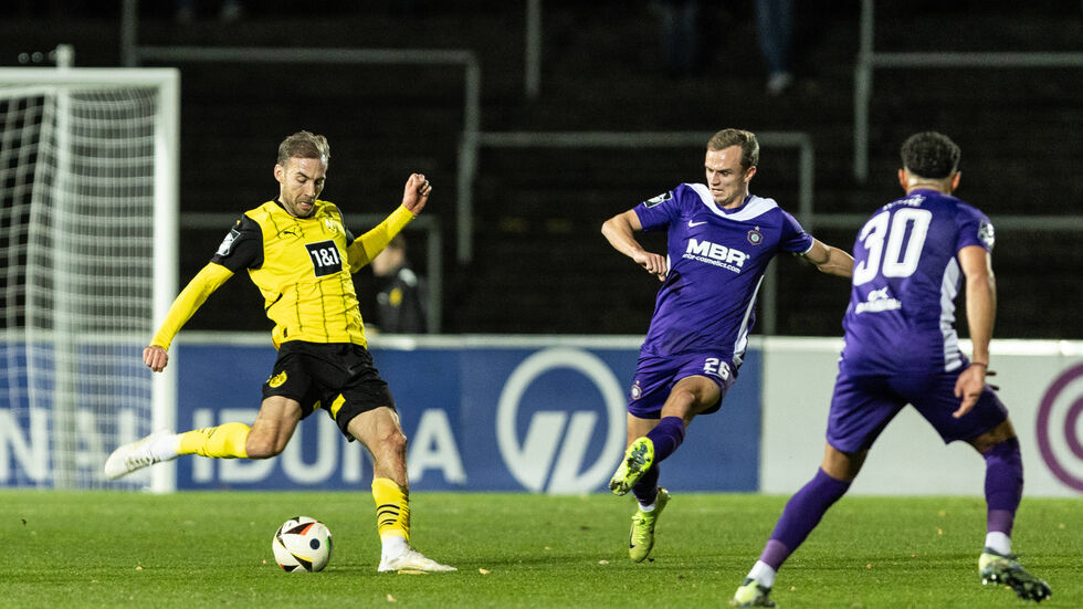 Erzgebirge Aue verliert in Dortmund mit 1:3