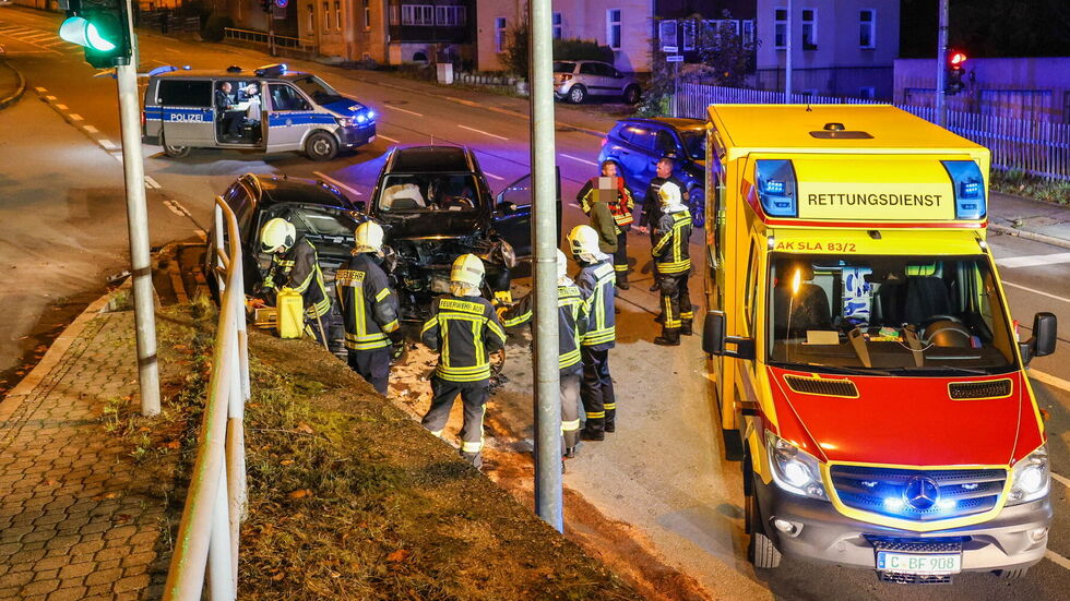 Bei dem Unfall gab es zwei Verletzte.