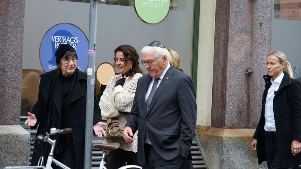 Bundespräsident Steinmeier in Leipzig. Bundespräsident Steinmeier in Leipzig.