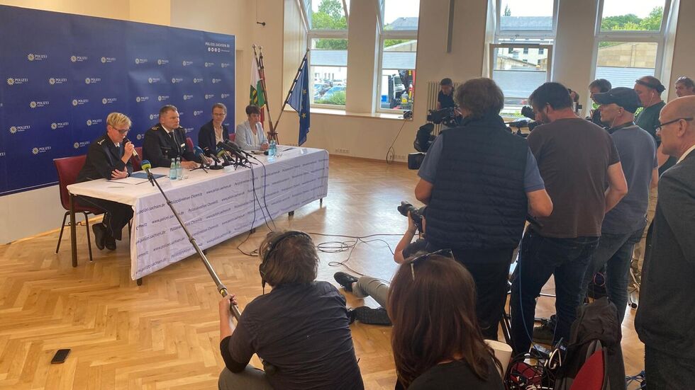 Pressekonferenz zum Fall Valeriia