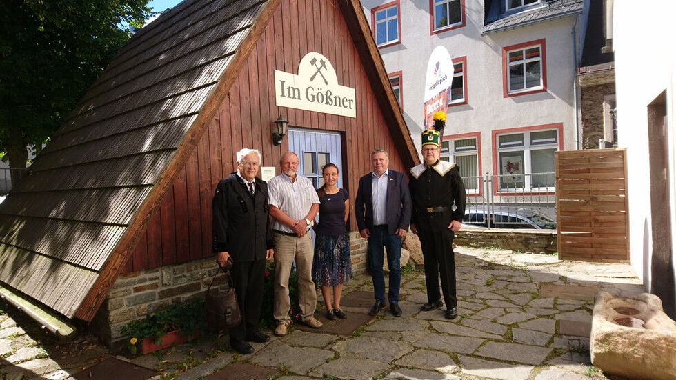 Im August feierte das Besucherbergwerk "Im Gößner" am Erzgebirgsmuseum sein 20-jähriges Bestehen und freute sich über viele Besucher. © Sindy Einhorn Im August feierte das Besucherbergwerk "Im Gößner" am Erzgebirgsmuseum sein 20-jähriges Bestehen und freute sich über viele Besucher. © Sindy Einhorn