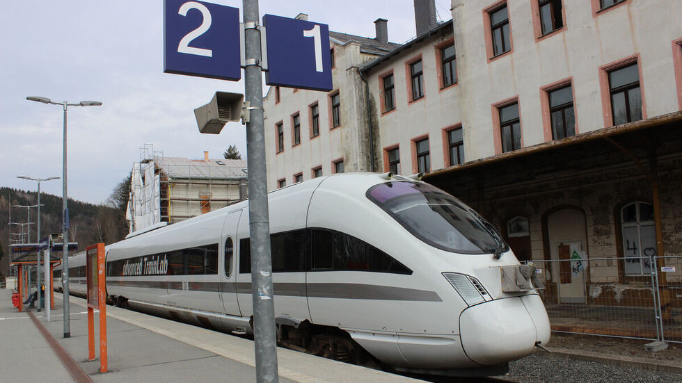 Forschungszüge wie dieser sollen künftig öfter in Annaberg halt machen.
