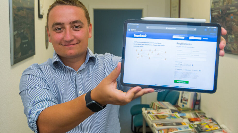 Alexander Krauß aus Jahnsdorf hat Facebook sicherer gemacht. © Georg Ulrich Dostmann/ERZ-Foto Alexander Krauß aus Jahnsdorf hat Facebook sicherer gemacht. © Georg Ulrich Dostmann/ERZ-Foto