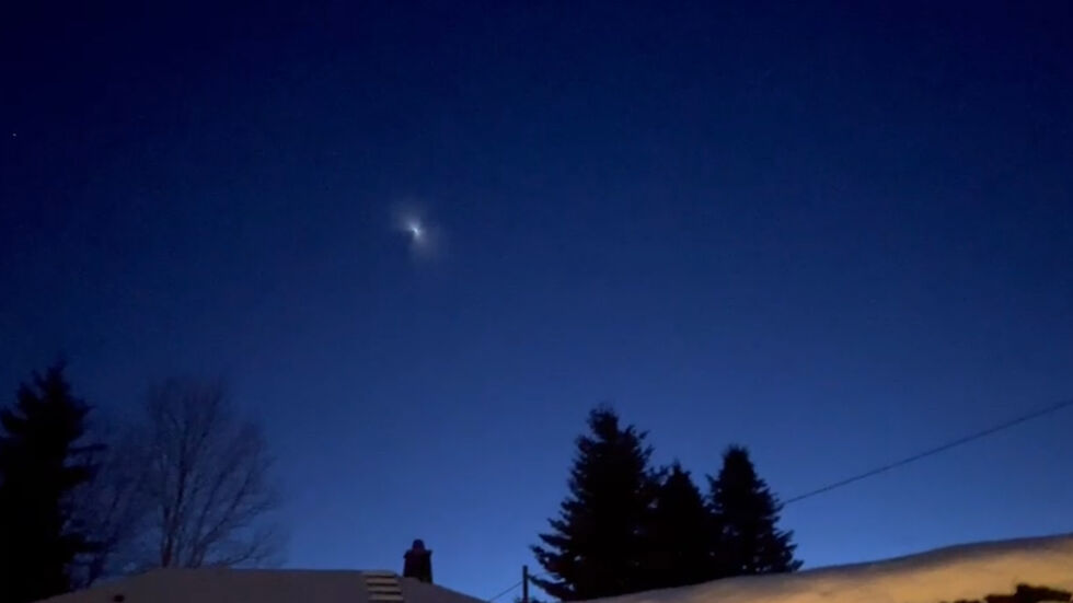 Diese Aufnahme hat uns ein Hörer aus Falkenstein geschickt. 