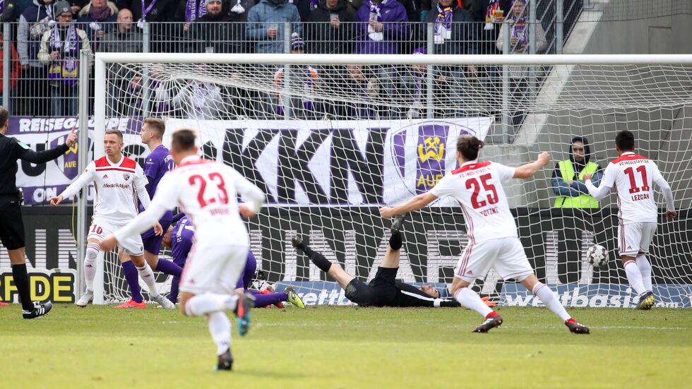 Die Veilchen verlieren deutlich zu Hause mit 0:3 gegen Ingolstadt.