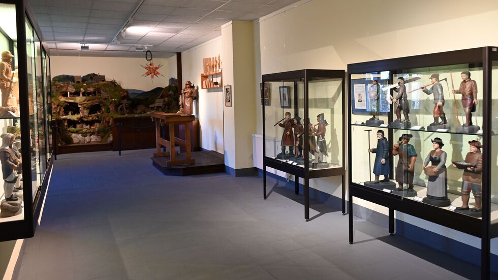 Blick in die Volkskunstgalerie