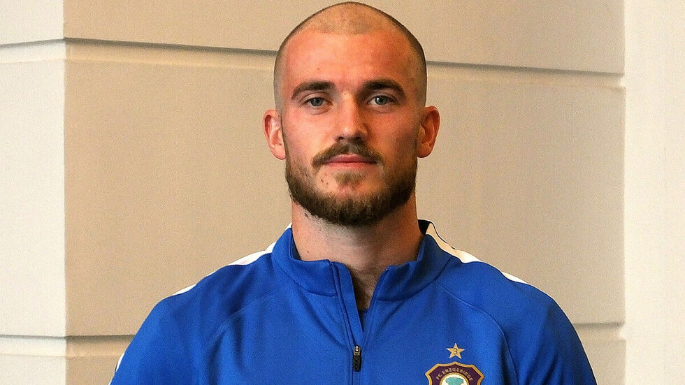 Will bei den Veilchen überzeugen: Stürmer Roman Debelko © FC Erzgebirge Aue