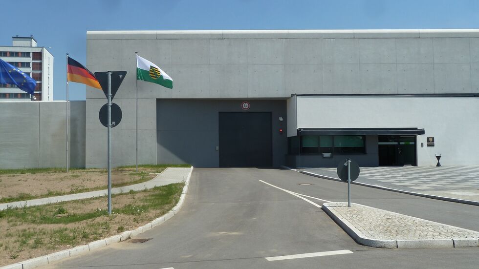 Symbolbilld: Die JVA Chennitz.